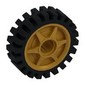 Wheel Rim 24 x 7 with Black Tyre