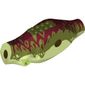 Animal Body Part, Dinosaur, Tyrannosaurus Rex Body with Dark Red and Olive Green Skin Print