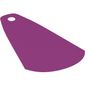 Neckwear Cape, Long Narrow, Rounded with Iridescent Side