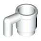 Equipment Cup / Mug with Gold Square, Reddish Brown 'TVA' Print