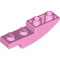 LEGO part 13547 BRICK 1X4X1 INV. BOW in Light Purple/ Bright Pink