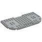 Plate Special 8 x 16 x 2/3, Two Rounded Corners, Reduced Stud Sections