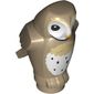Animal, Bird, Owl Small, Tan and White Plumage Print