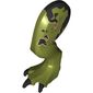 Animal Body Part, Dinosaur, Tyrannosaurus Rex Leg, Left, with Pin, Black Claws, Black Markings, Scars print