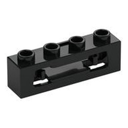Launcher, Brick Special 1 x 4 with Inside Clips (Disk Shooter)