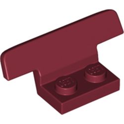LEGO part 30925 Spoiler, Plate Special 1 x 2 in Dark Red