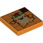 Tile 2 x 2 with Bowser print