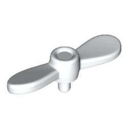 LEGO part 54568 Propeller with Pin in White