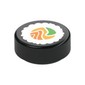 Tile Round 1 x 1 with Sushi print