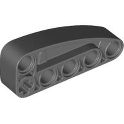 Technic Beam 2 x 5 L-Shape with Quarter Ellipse Thick