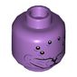 Minifig Head Miek, Six Insect Eyes, Pincer Mouth Print