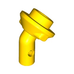 LEGO part 65578 Bar, Angled with Stud on End in Bright Yellow/ Yellow