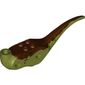 Animal Body Part, Dinosaur, Raptor Body with Dark Brown and Reddish Brown Markings Print