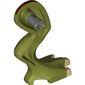 Animal Body Part, Dinosaur, Leg, Right, with Pin and Reddish Brown Markings Print