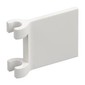 Flag 2 x 2 Square, Flared Clip Edge [Thick Clips]