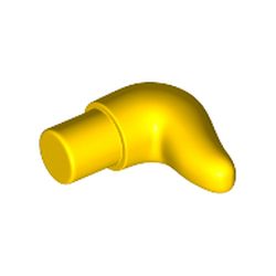 LEGO part 64847 Animal Body Part, Horn (Cattle) in Bright Yellow/ Yellow