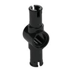 Technic Pin Connector Hub with 2 Pins with Friction Ridges Lengthwise [Small Squared Pin Holes]