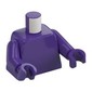 Torso, Dark Purple Arms and Hands [Plain]
