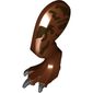 Animal Body Part, Dinosaur, Tyrannosaurus Rex Leg, Left, with Pin, Dark Brown Markings Print