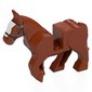 Animal, Horse, Moveable Legs with Black Bridle and Wide White Blaze Print