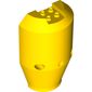 Tipper Drum 3 x 6 x 8 Cement Mixer Half, with 2 x 2 Studs on End