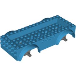 LEGO part CAR CHASSIS 6X16X2 in Dark Azur (6370366|65094)