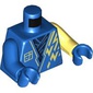 Torso Robe, Bright Light Decorations, Dark Blue Shirt print, Blue Arms and Hands