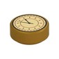 Tile Round 1 x 1 with Clock/Watch print