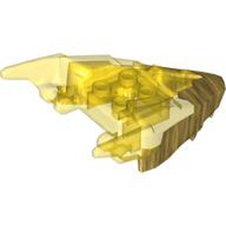 LEGO part 10082276 CREATURE HEAD, NO. 78 in Warm Gold/ Pearl Gold