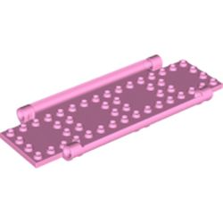 LEGO part 65200 Plate Special Book Cover Back 6 x 16 in Light Purple/ Bright Pink