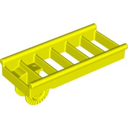 LEGO part 19663 Duplo Ladder with Base Locking Ring, Short (Fire) in Vibrant yellow