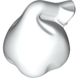 LEGO part MINI SACK W. 3.2 SHAFT in White (6377511|17833)