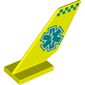 Tail Shuttle with Star of Life Logo Print