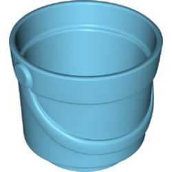 LEGO part 82562 Duplo Bucket in Medium Azure