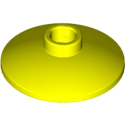 LEGO part 4740 Dish 2 x 2 Inverted [Radar] in Vibrant yellow
