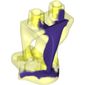 Lower Body, Ghost with Marbled Dark Purple Pattern