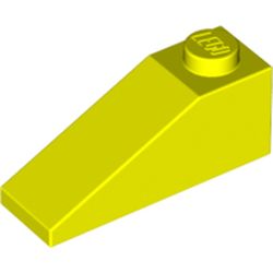 LEGO part 4286 Slope 33° 3 x 1 in Vibrant yellow