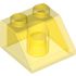 35277 ROOF TILE 2X2/45° in Transparent Yellow/ Trans-Yellow