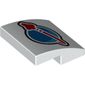 Slope Curved 2 x 2 x 2/3 with Classic Space Logo Print