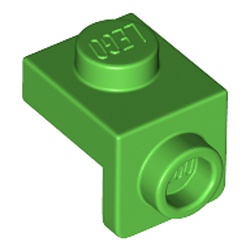 LEGO part 36841 Bracket 1 x 1 - 1 x 1 in Bright Green