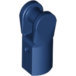 LEGO part 23443 Bar Holder with Hole and Bar Handle in Earth Blue/ Dark Blue