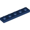Dark Blue Plate 1 x 5