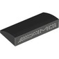 Slope Brick Curved 2 x 4 x 2/3 No Studs, with Bottom Tubes with White 'AMG' print