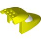 Aircraft Fuselage Curved Forward 6 x 10 x 4 Top with 2 Trans-Clear Window Panes