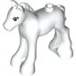 Animal, Horse / Foal, with Eyelashes and Dark Orange Eyes Print