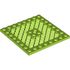 4151 GRID PLATE 8X8 in Bright Yellowish Green/ Lime