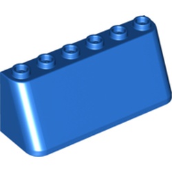 LEGO part 35336 Windscreen 2 x 6 x 2 in Bright Blue/ Blue