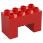 Duplo Brick 2 x 4 x 2 with 2 x 2 Square Arch