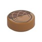 Tile Round 1 x 1 with Small Acorn Print