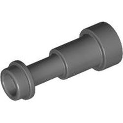 LEGO part 64644 Equipment Telescope / Torch / Spyglass in Dark Stone Grey / Dark Bluish Gray
